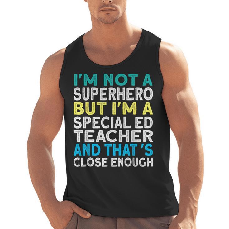 Superhero & Special Education Teacher Men Women Men Tank Top