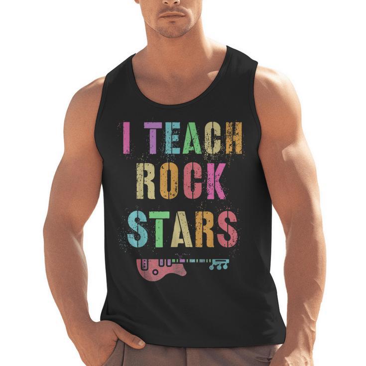 I TEACH ROCKSTARS Band Vibes Teacher Rocks My Music Teaching Men Tank Top