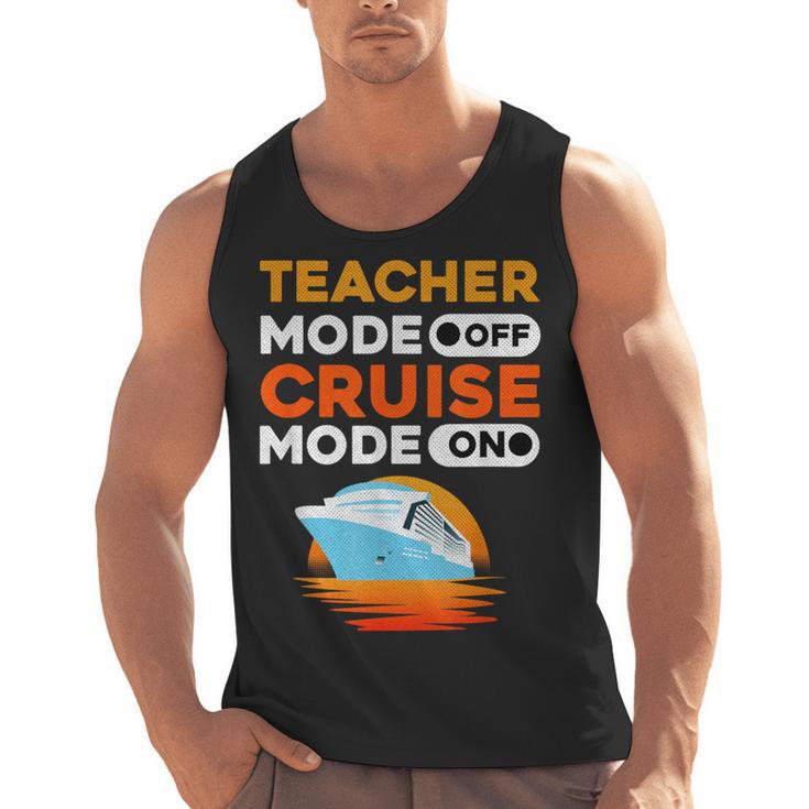 Teacher Cruise Shirt Cruise Mode Men Women Men Tank Top