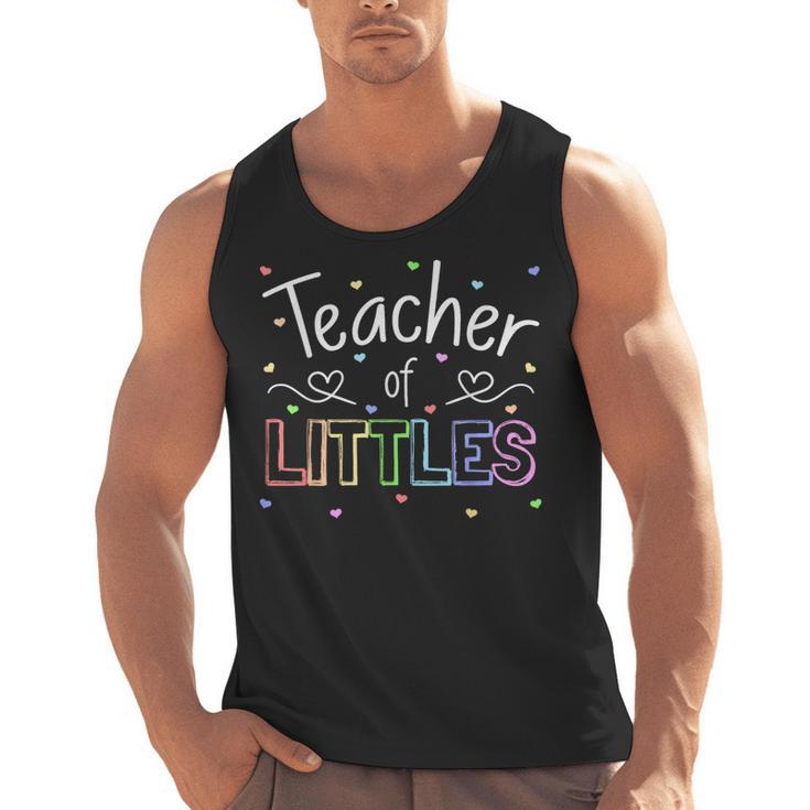 Teacher Of Littles Daycare Pre-k Kindergarten Teacher Men Tank Top