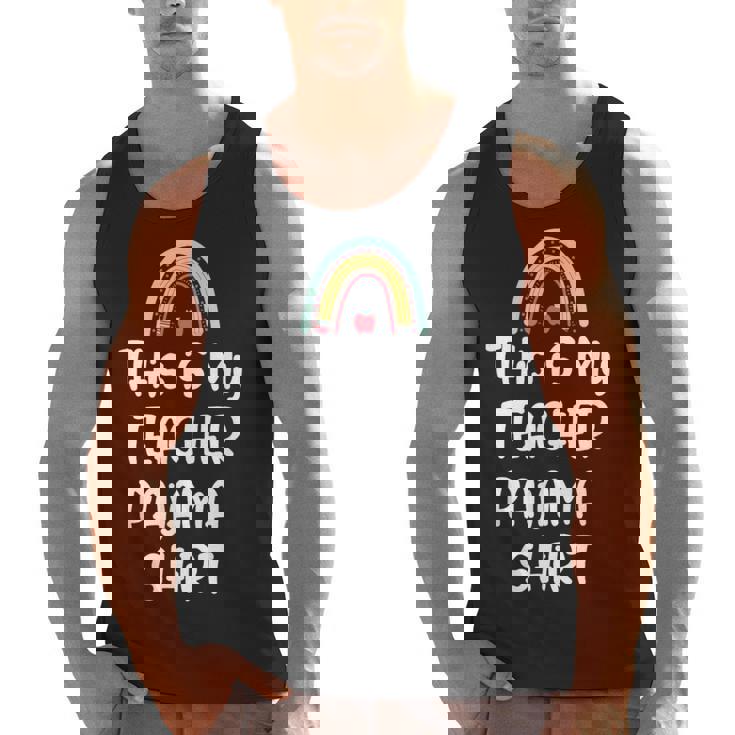 This Is My Teacher Pajama Shirt Teacher Life Tee Men Tank Top