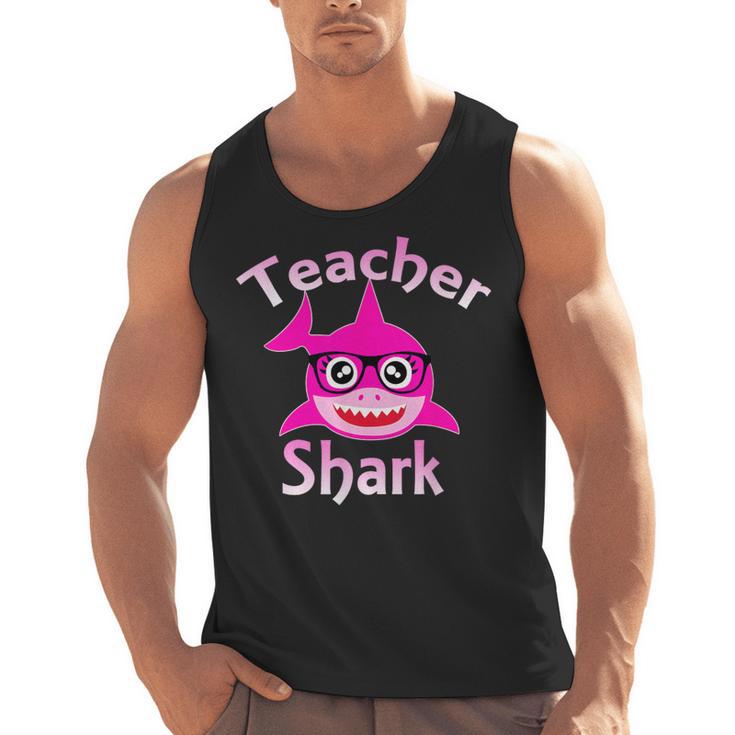 Teacher Shark Female Teacher Men Tank Top