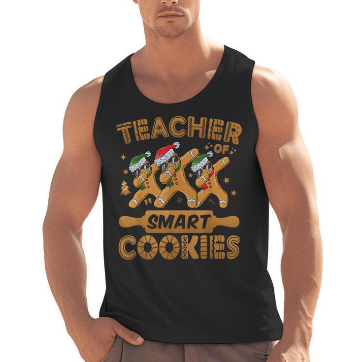Teacher Of Smart Cookies Gingerbread Christmas Teacher Men Tank Top