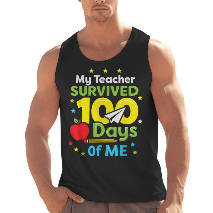 My Teacher Survived 100 Days Of Me Men Tank Top