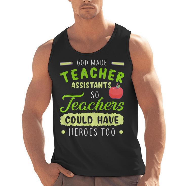 Teacher Teaching Assistant Aide Hero Men Tank Top