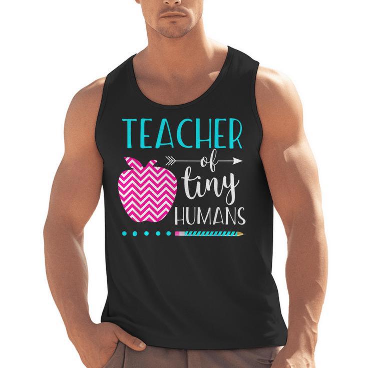 Teacher Of Tiny Humans Preschool Pre K Kindergarten Teacher Men Tank Top