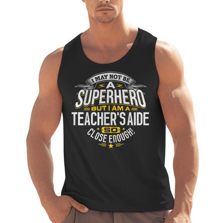 Teachers Aide Idea Professional Superhero Teachers Aides Men Women Men Tank Top