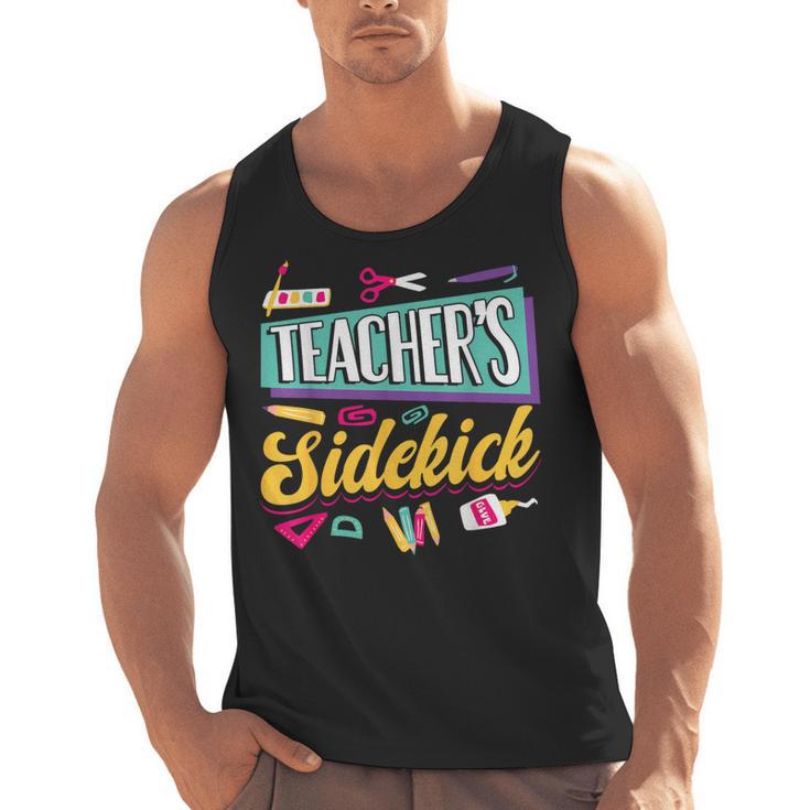 Teacher's Sidekick Teacher Assisting Teaching Assistant Men Tank Top