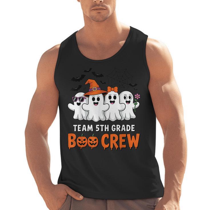 Team 5th Grade Boo Crew Halloween Teacher Student Costume Men Tank Top