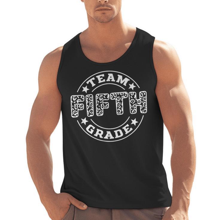 Team Fifth Grade Teacher Student Squad Team 5th Grade School Men Tank Top