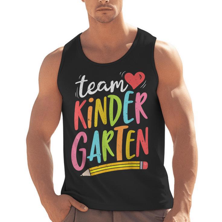 Team Kindergarten Teacher Student Back To School Men Tank Top
