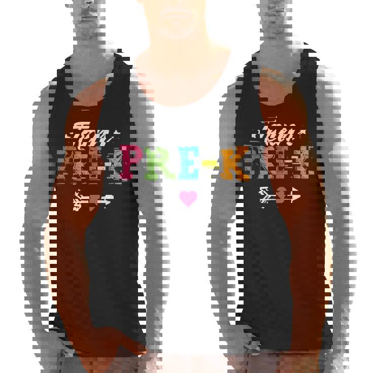 Team Pre-K Shirt PreSchool Teacher Student Back To School Men Tank Top