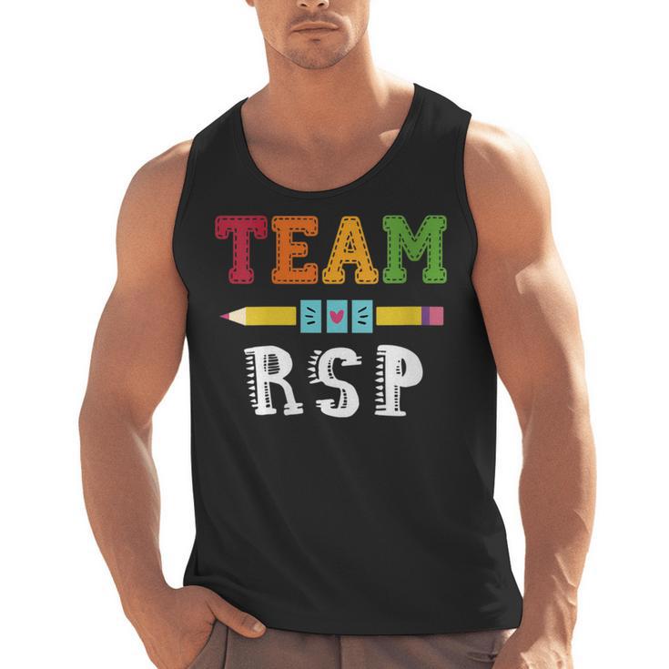 Team RSP RSP Teacher Kindergarten Teacher Men Tank Top