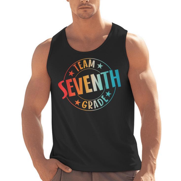 Team Seventh Grade Teacher Student Back To School 7th Grade Men Tank Top