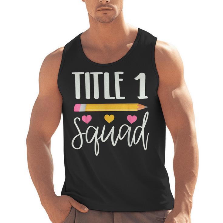 Title 1 Reading Teacher Shirt Men Tank Top