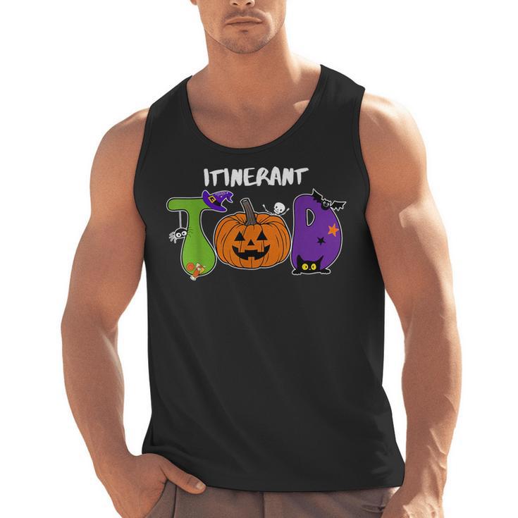 TOD Itinerant Teacher Of The Deaf Halloween ASL Interpreters Men Tank Top