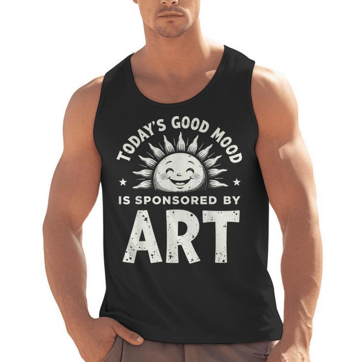 Today’s Good Mood Is Sponsored By Art Teacher Sun Tee Men Tank Top
