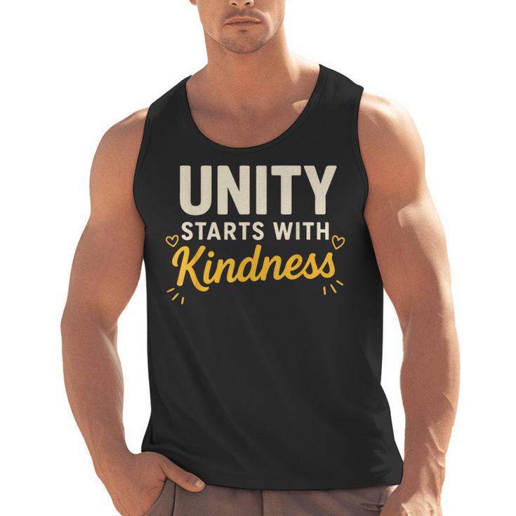 Unity Kindness Shirt Women Teachers Kids Unity Day Orange Men Tank Top