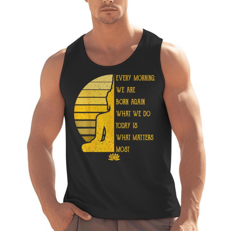 Yoga Meditation Buddha Yoga Teacher T-Shirt Men Tank Top