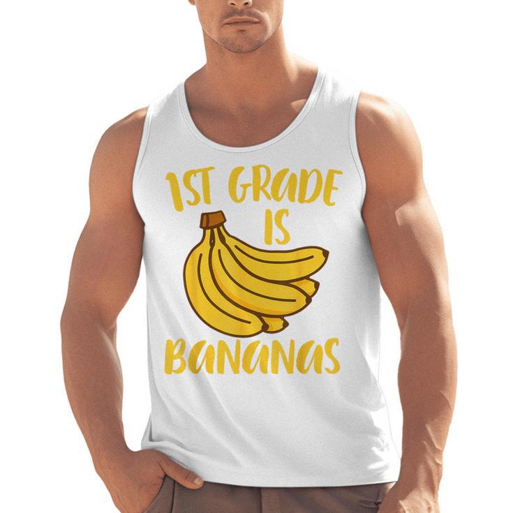 1st Grade Is Bananas Teacher Teaching Back To School Men Tank Top