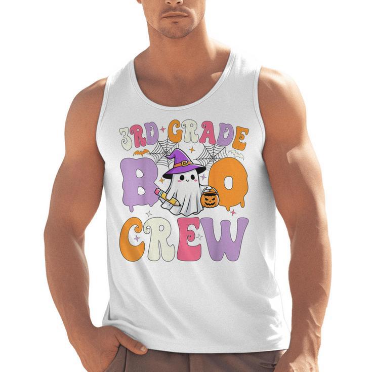 3rd Grade Boo Crew Spooky Third Grade Halloween Teacher Men Tank Top
