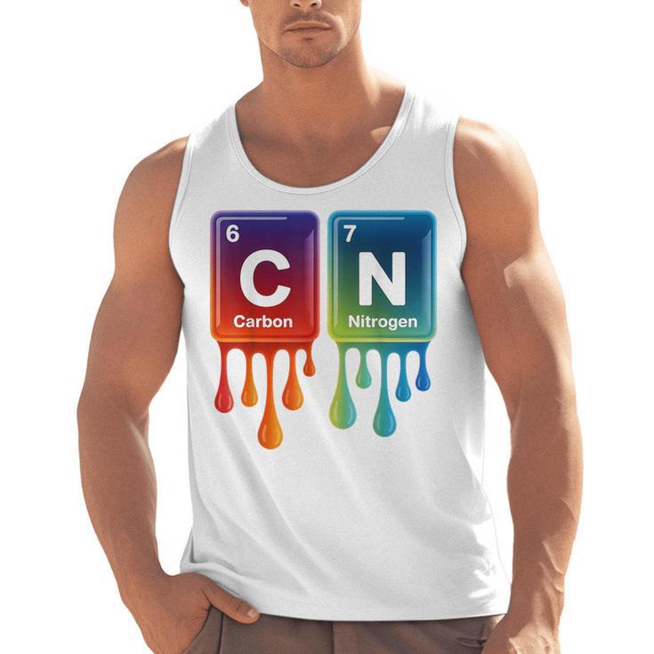 6 7 Science Chemistry Teacher Periodic Table Meme Tee Men Tank Top