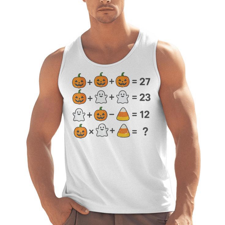 67 Order Operations Math Teacher Halloween Costume Math Fun Men Tank Top