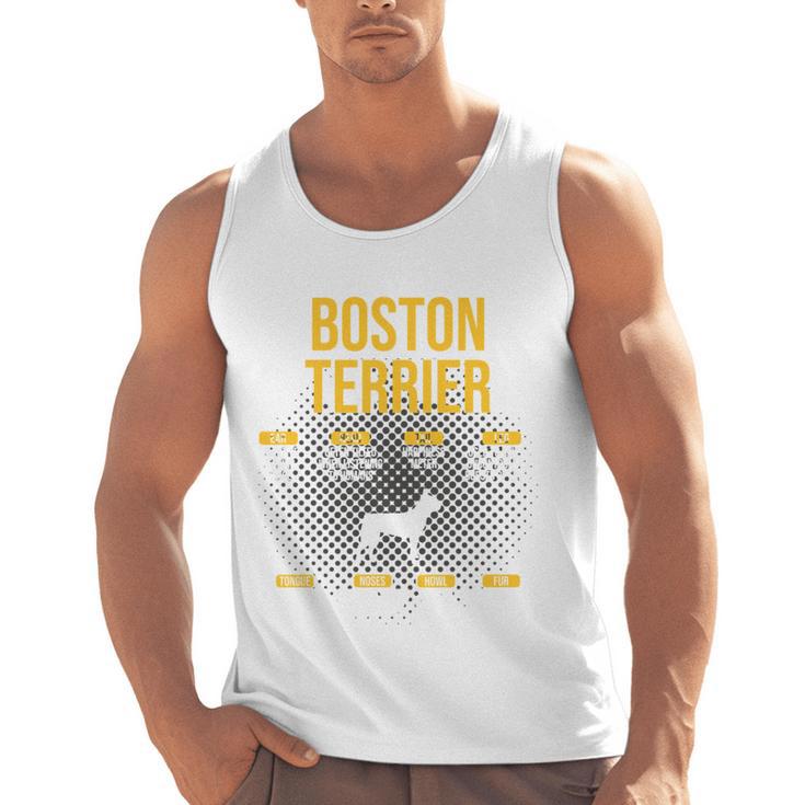 Anatomy Of Boston Terrier Dog Lover Men Tank Top, trending gift