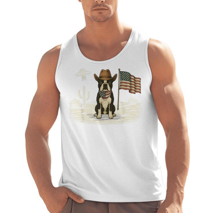 Boston Terrier 4th Of July US American Flag Dog Patriotic Men Tank Top, Patriotic Boston Terrier Gifts, American Boston Terrier Gifts, Boston Terrier 4th Of July Gifts, trending gift