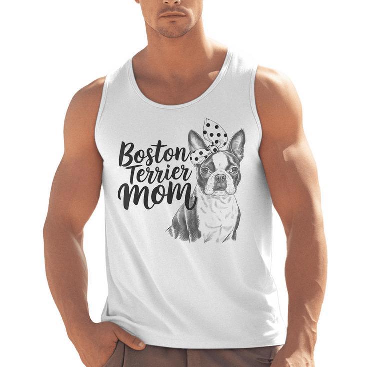 Boston Terrier Dog Bostie Mom Idea For Women Men Tank Top, Mom Gifts, Boston Terrier Mom Gifts, trending gift