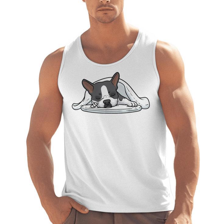 Boston Terrier Dog Official Sleeping Men Women Girls Kids Men Tank Top, trending gift