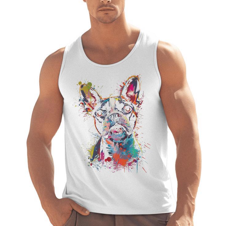 Boston Terrier Splash Men Tank Top, trending gift