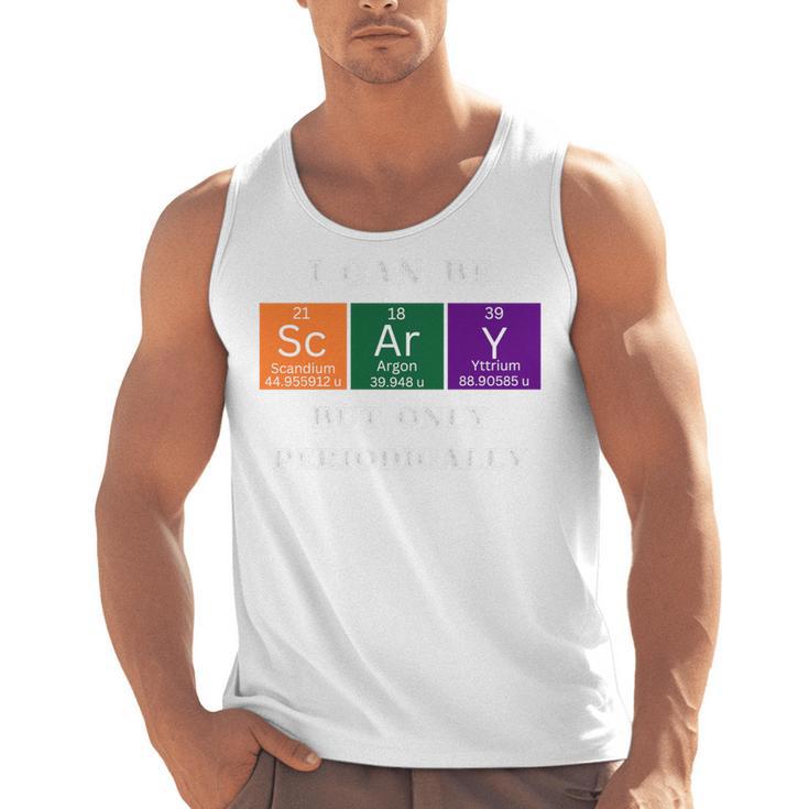 Chemisty Science Teacher Periodic Table Halloween Men Tank Top