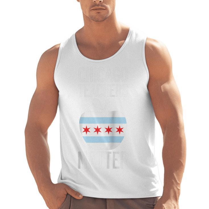 Chicago Teachers Matter Support Union Education Red For Ed Raglan Baseball Tee Men Tank Top