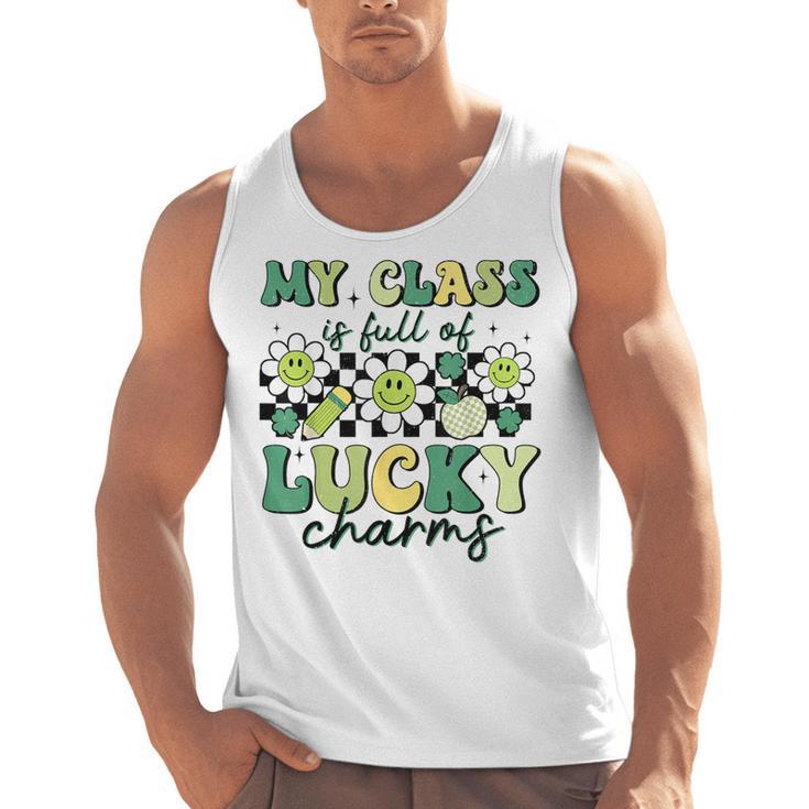 My Class Is Full Of Lucky Charms St Patricks Day Teacher Men Tank Top