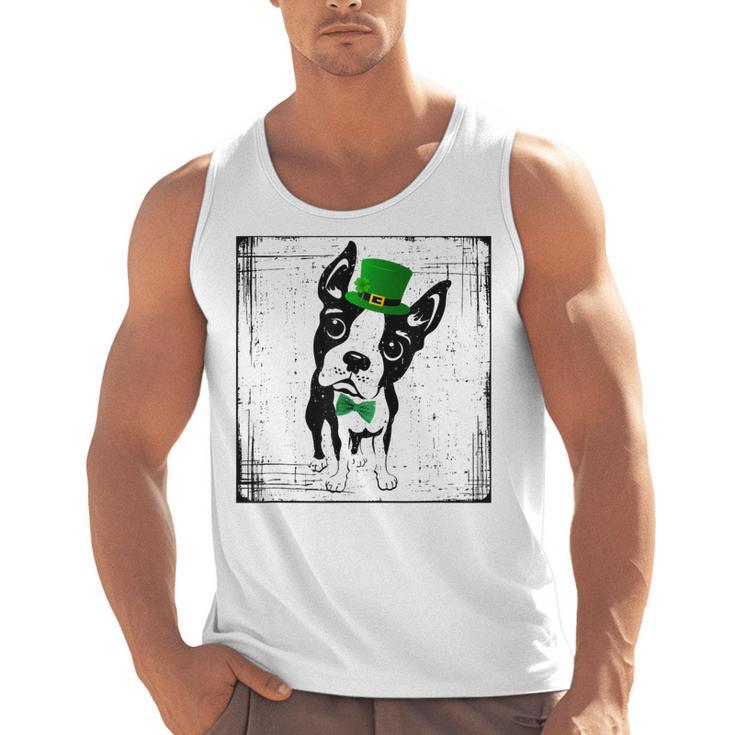 Cool Saint Patrick's Boston Terrier T Shirt For Dogs Lovers Men Tank Top, trending gift