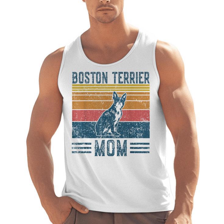 Dog Boston Terrier Mom Vintage Boston Terrier Mom Men Tank Top, Mom Gifts, Boston Terrier Mom Gifts, trending gift