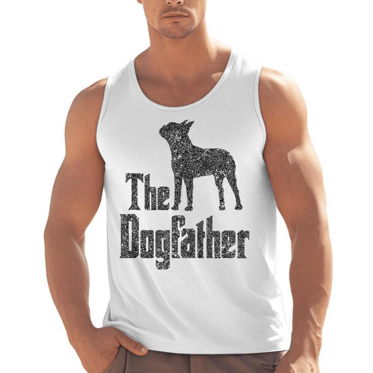 The Dogfather Boston Terrier Dog Funny Dog Gift T-Shirt For Men Women Girls Kids Men Tank Top, trending gift