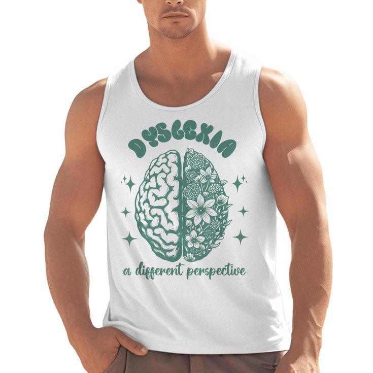 Dyslexia A Different Perspective Dyslexia Specialist Teacher Men Tank Top