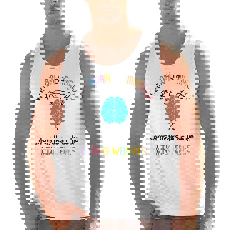 Growth Mindset Tee Teacher Quotes Men Women Kids Men Tank Top