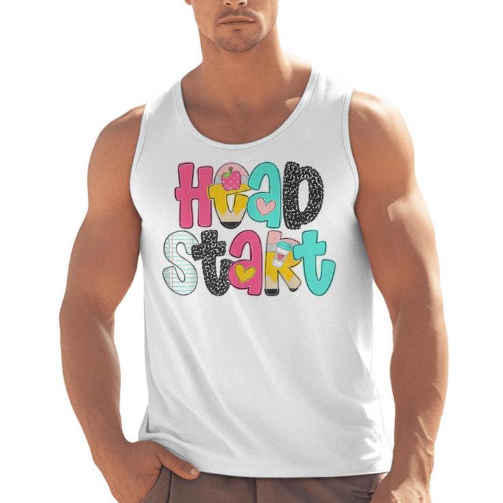 Head Start Team Homeschool Teacher Headstart Back To School Men Tank Top