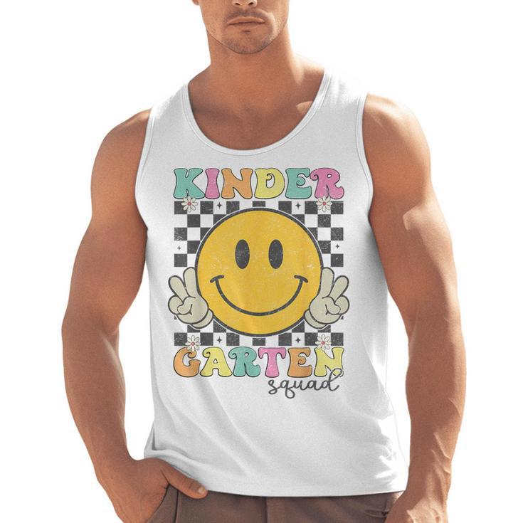 Kindergarten Squad Smile Face Teachers Kids Back To School Men Tank Top