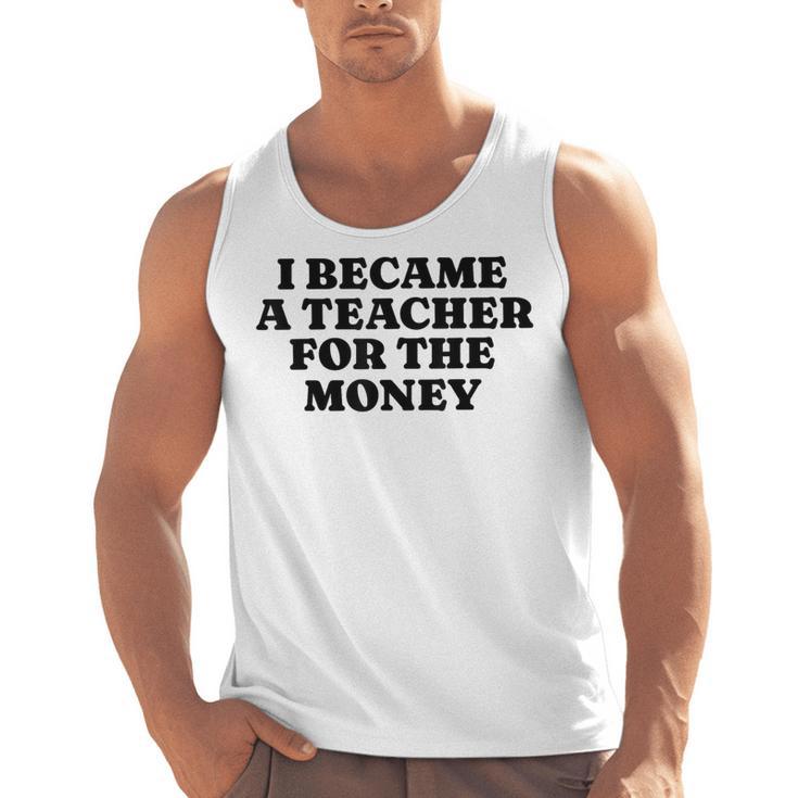 Lie Teacher Saying Humor School Class Women's Men Tank Top