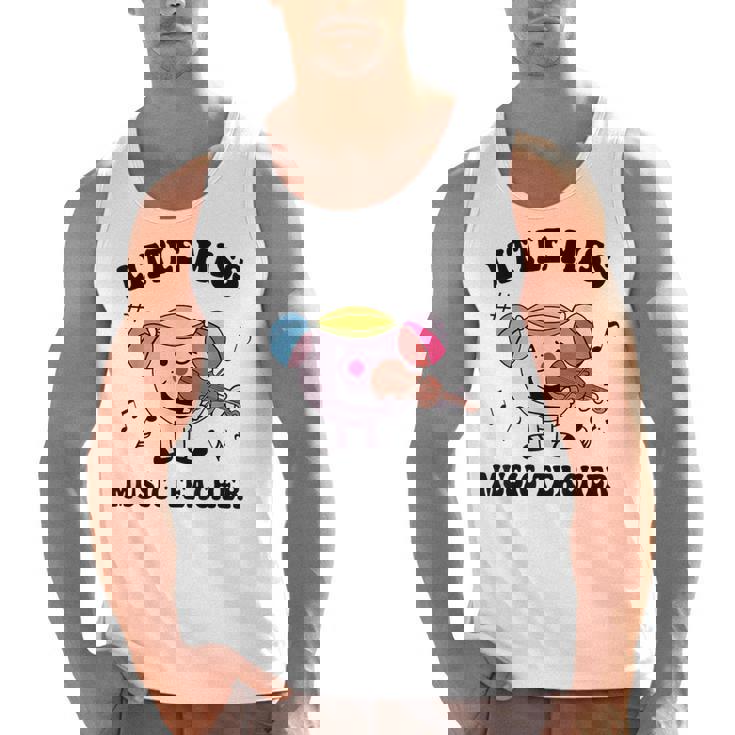 Little Miss Music Teacher Music Teacher Team Men Tank Top