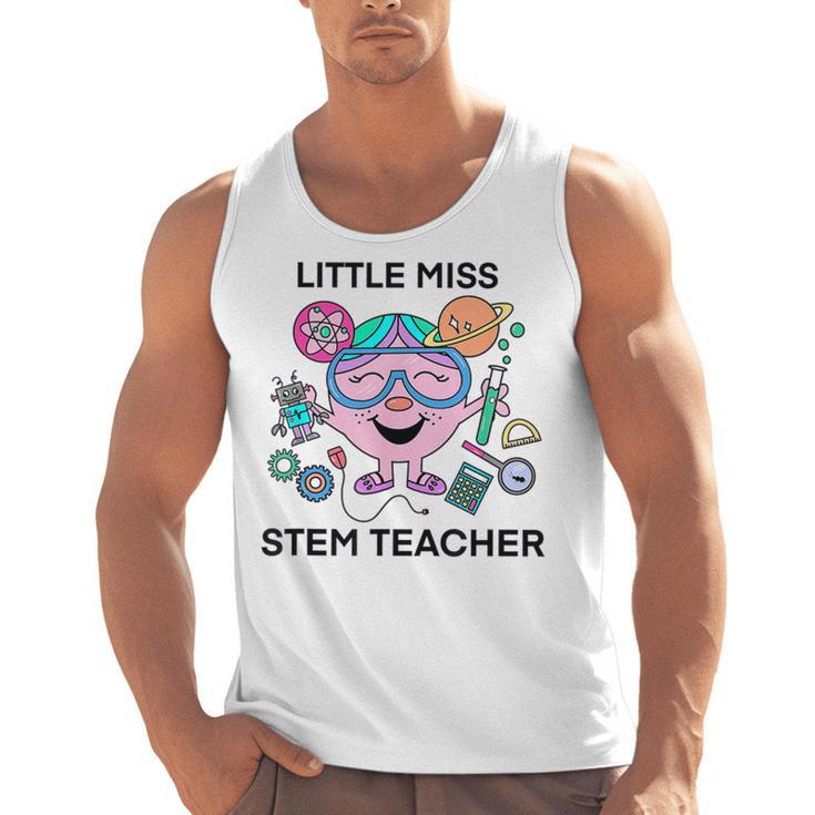 Little Miss Stem Teacher Men Tank Top