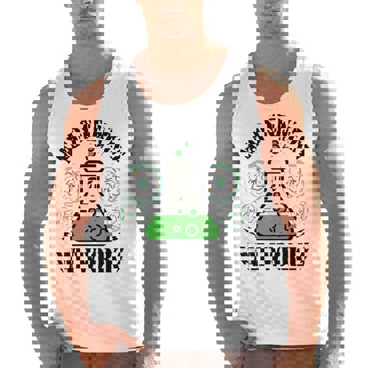 Mad Scientist Science Teacher Halloween Costume Teen Girls Men Tank Top