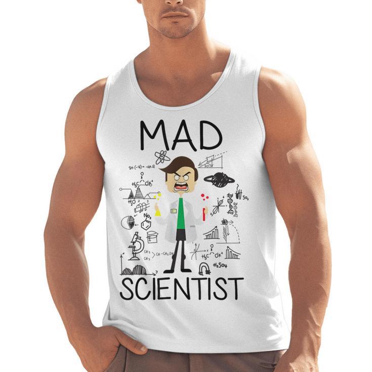 Mad Scientist Shirt Kids Boys Youth Science Teacher Men Tank Top