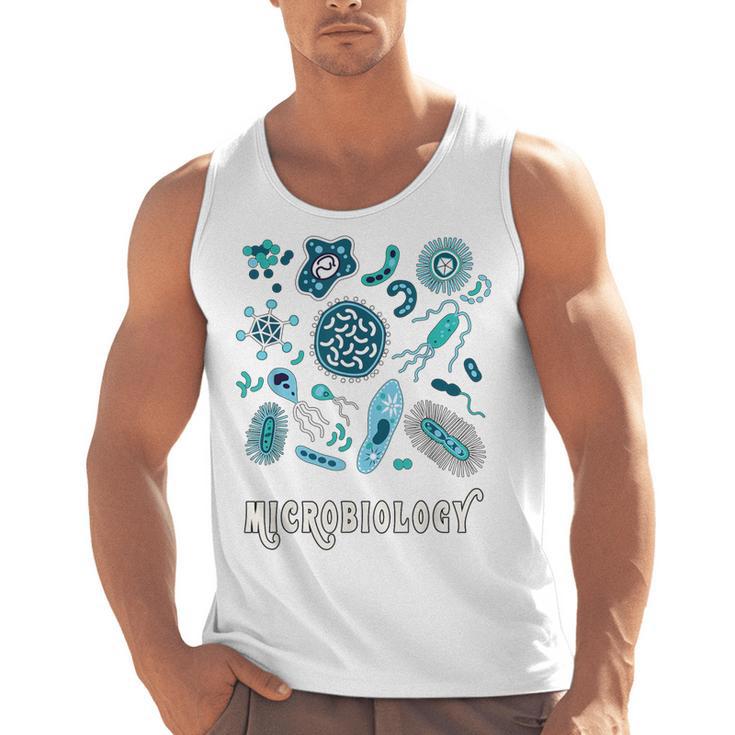 Microbiology Teacher Science Instructor Tee Shirt For Men Women Men Tank Top