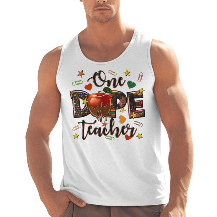 One Dope Teacher Men Tank Top