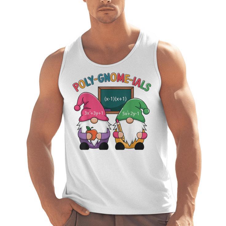 Poly-Gnome-Ials Algebra Teacher Calcul Teacher Men Tank Top